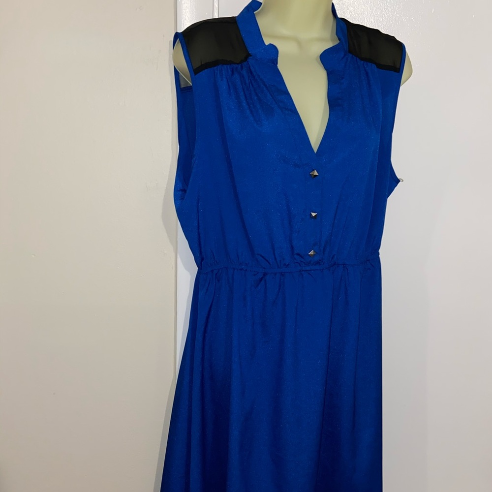 Royal Blue Dress